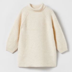 KNIT TURTLENECK DRESS(2-3yrs)